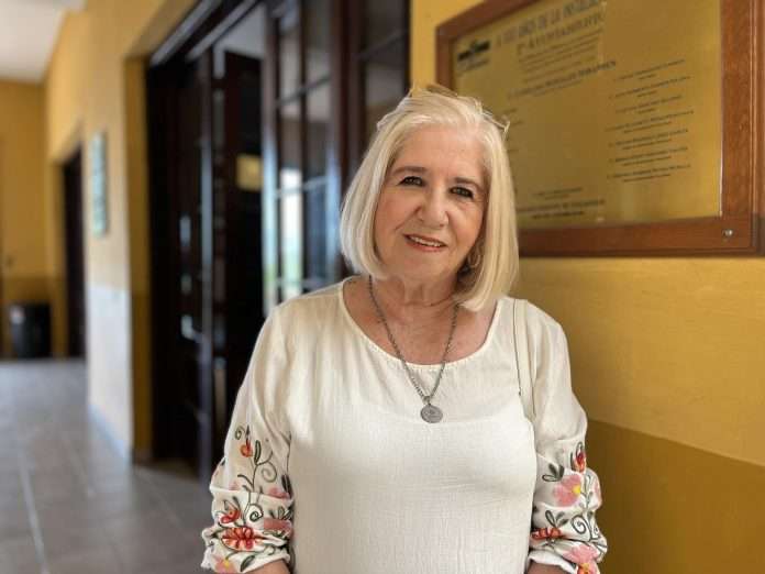 Señora Alma Iribarren, presidente DIF Sabinas