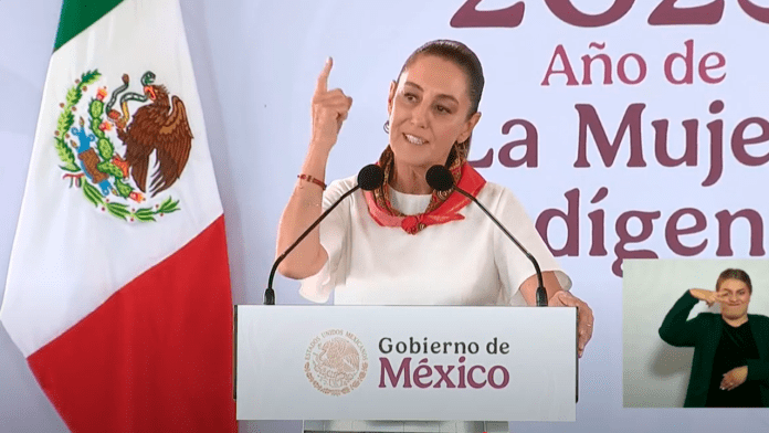 Sheinbaum rechazó propuesta de Trump para enviar tropas de EE.UU. a México contra el narcotráfico