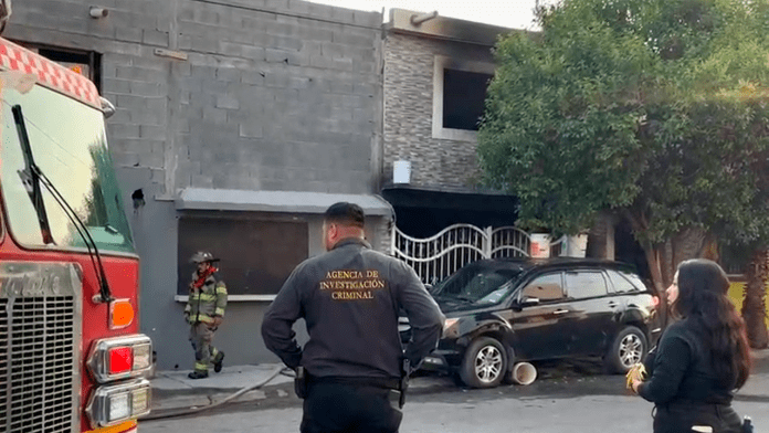 Siete integrantes de una familia pierden la vida en incendio dentro de su casa en Coahuila