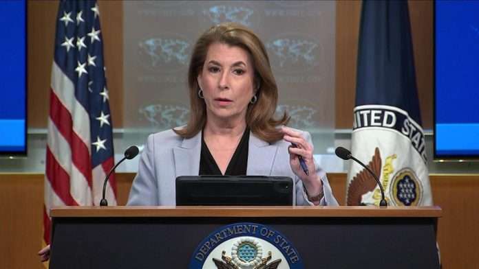 Tammy Bruce, portavoz de EU, destaca la importancia de la relación entre México y Estados Unidos