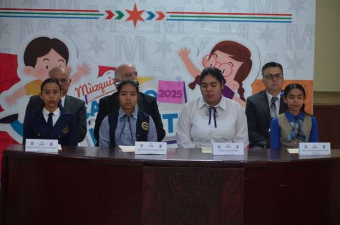 Cabildo Infantil 2025 toma protesta en sesión solemne en Múzquiz