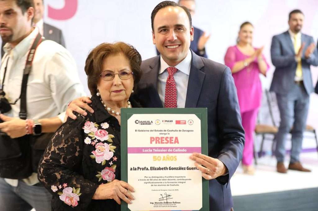 Coahuila es grande porque tiene a las y los mejores maestros de México: Manolo Jiménez