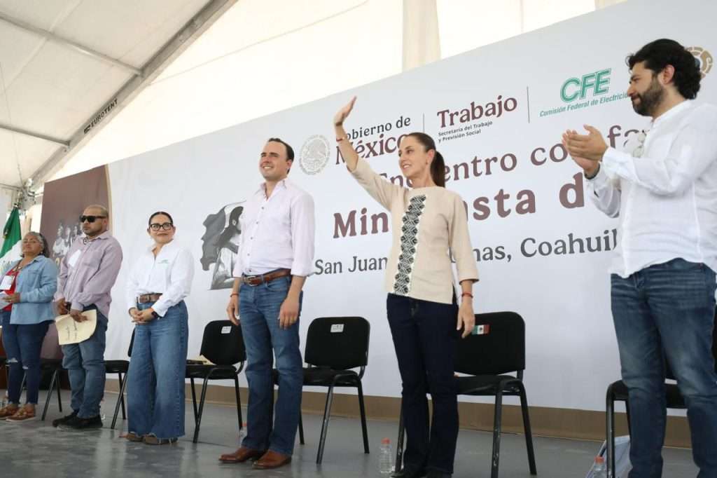 Junto con la Presidenta vamos a reactivar AHMSA y la economía de las regiones Centro y Carbonífera: Manolo Jiménez