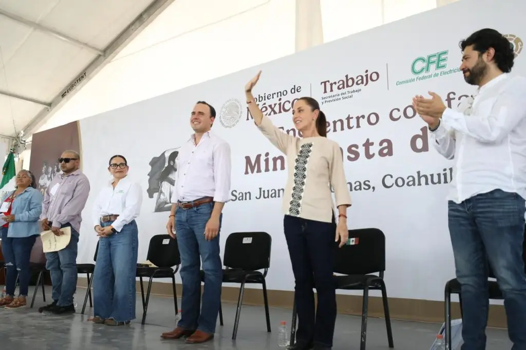 Junto con la Presidenta vamos a reactivar AHMSA y la economía de las regiones Centro y Carbonífera: Manolo Jiménez