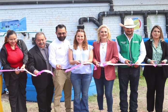 El Gobierno del Estado, Arca Continental y el Ayuntamiento de Múzquiz inauguraron el programa “Escuelas con Agua”