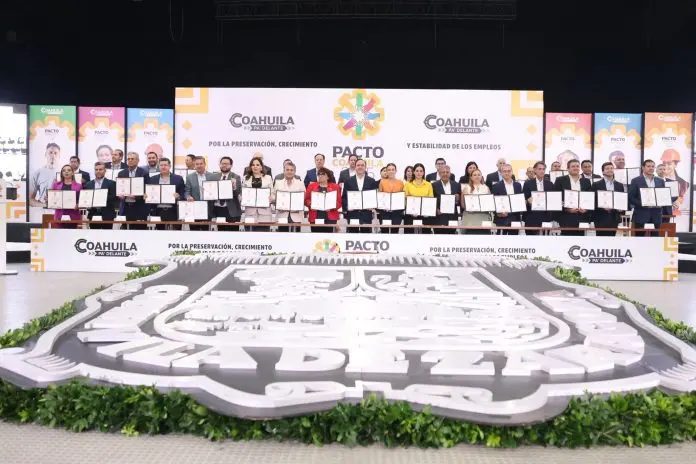 Con el Pacto Coahuila blindamos la estabilidad laboral de nuestros estados: Manolo Jiménez