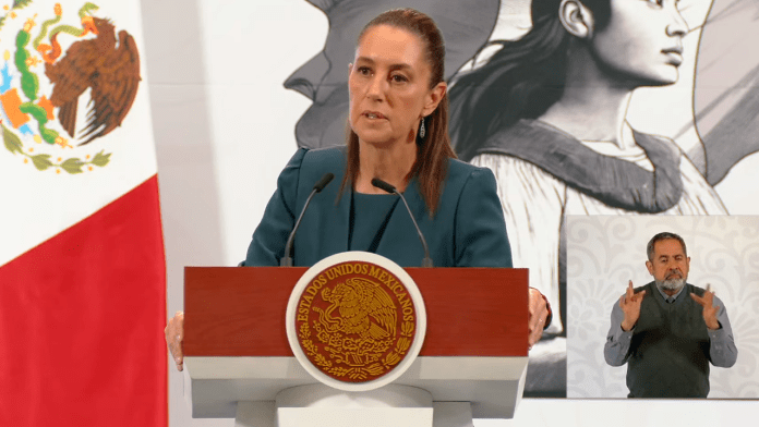Claudia Sheinbaum reitera su solidaridad a las familias de cadetes fallecidos en incidente del buque Cuauhtémoc