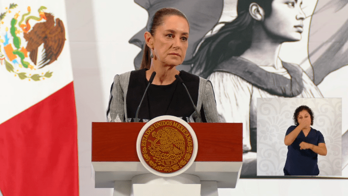 Claudia Sheinbaum asegura que atenderán el caso de Los Ángeles Azules tras robo en carretera México-Puebla