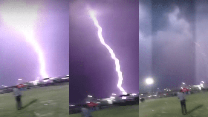 Tormenta eléctrica sorprende a Piedras Negras y arruina feria; irresponsable alcalde omitió alertas