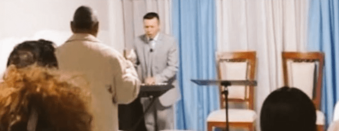 Difunden video donde un pastor persigue a su hijastra para abusar de ella