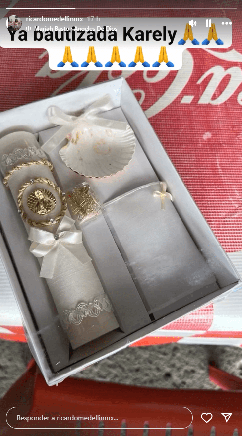 Karely, hija de Lupita TikTok, ya fue bautizada