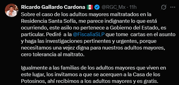 Gobernador condenó los hechos