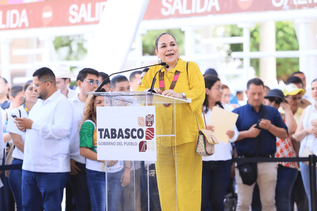 Directora del INDEP representa al Gobierno Federal en la inauguración de la Feria Tabasco 2025