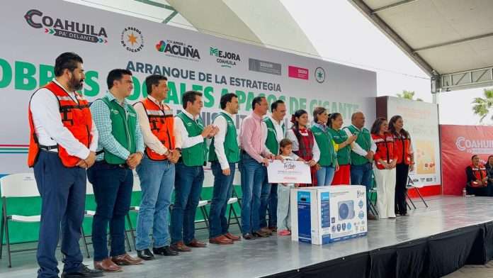 Detona municipio y estado programa de entrega de minisplits para las escuelas