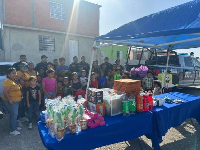 Festeja Seguridad Pública el día del niño