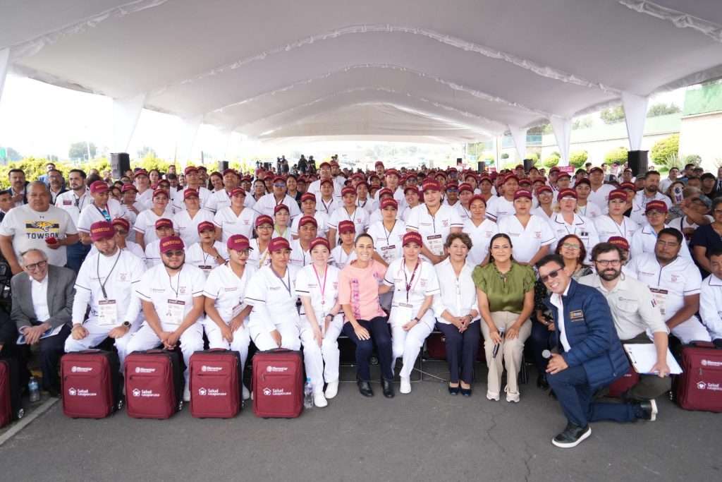 Claudia Sheinbaum arranca en Edomex gira nacional dedicada a la salud