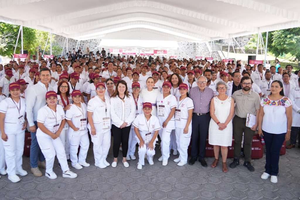 Salud Casa por Casa es una política hecha con amor: Claudia Sheinbaum da inicio al programa en Morelos