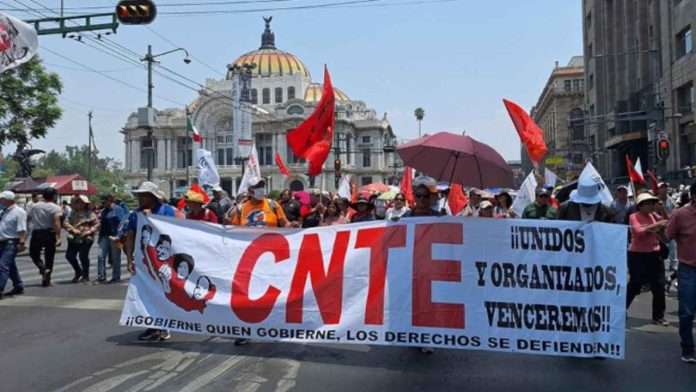 Segob llama al diálogo con la CNTE y rechaza cualquier acto de violencia