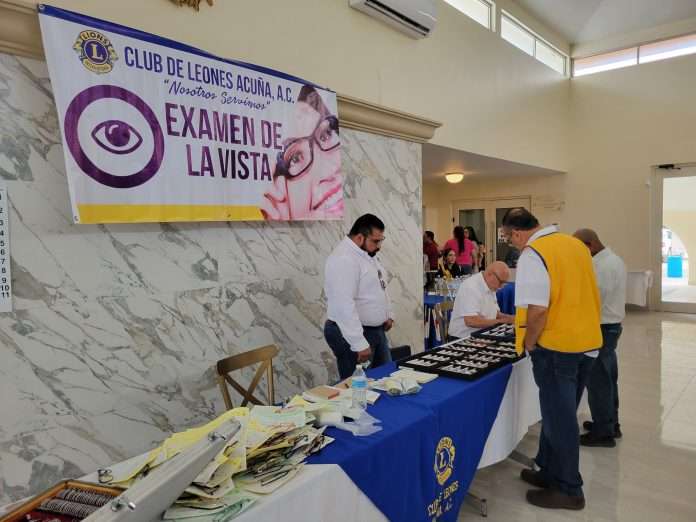 Realiza asociación Club de Leones jornada de atención a la ciudadanía