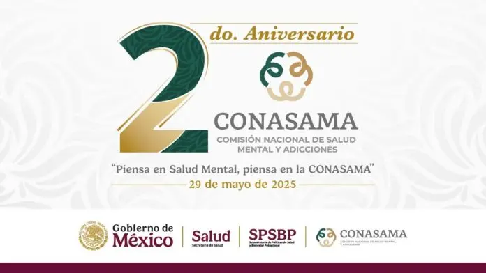 CONASAMA cumple dos años fortaleciendo la atención en salud mental y adicciones en México