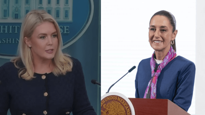 Casa Blanca reconoce trabajo de la presidenta Claudia Sheinbaum para reforzar la seguridad en la frontera con Estados Unidos