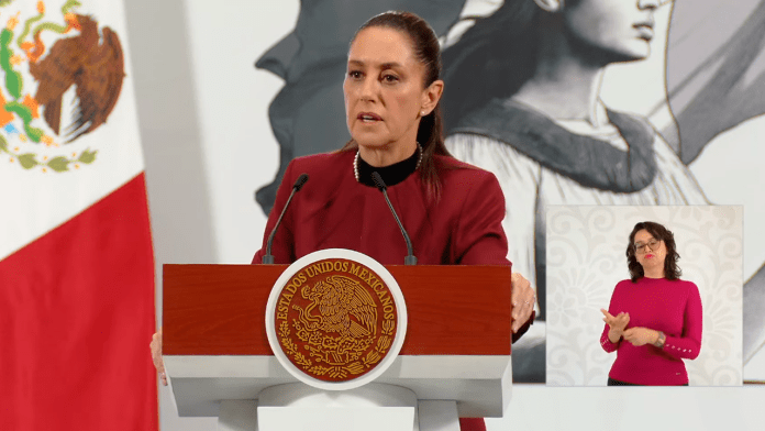 Claudia Sheinbaum confirma investigación sobre contaminación por lanzamientos de SpaceX