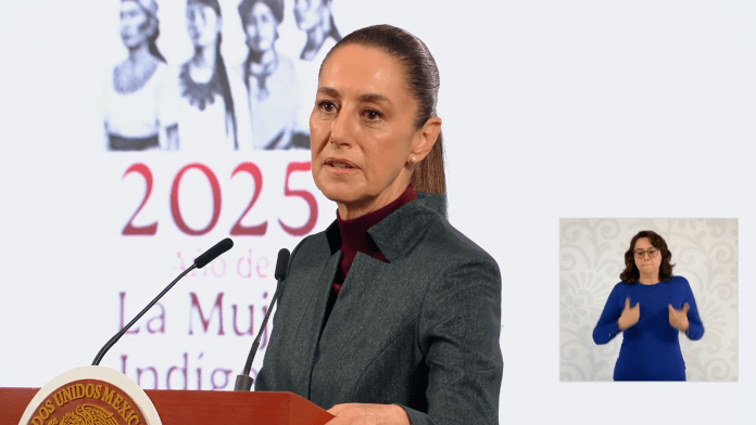 Claudia Sheinbaum solicita a Semarnat investigar caída de basura espacial de SpaceX en Tamaulipas
