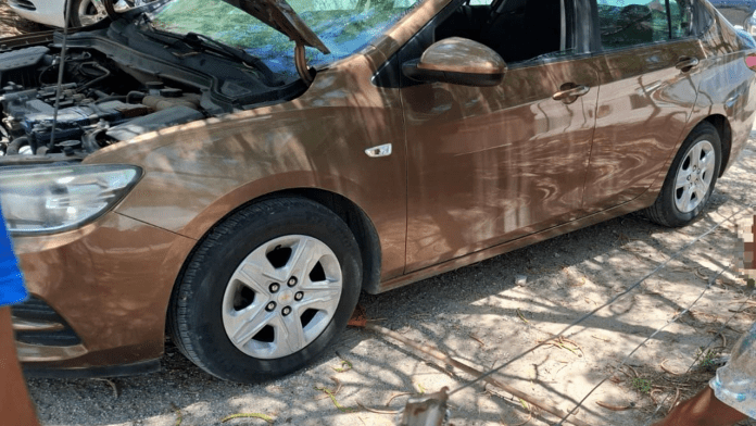 Encuentran serpiente escondida en el motor de un automóvil en Coahuila