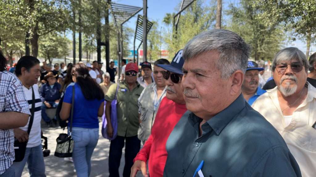 Julián Torres Ávalos, presidente de la A.C. Grupo Defensa de Derechos Laborales de Trabajadores de AHMSA.