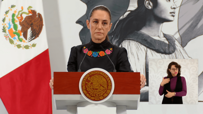 Informa Claudia Sheinbaum 222 mexicanos han sido detenidos en redadas en Estados Unidos