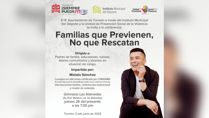 Invitan a participar en la conferencia 