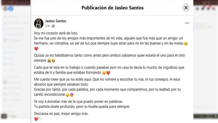Lamentan la muerte de Gael, joven que cayó de su moto y murió en el hospital