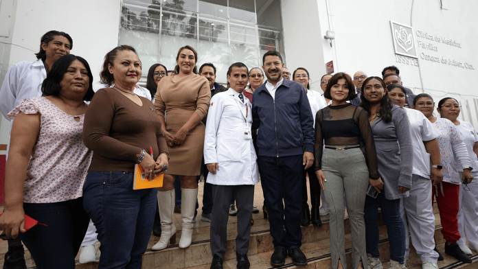 Martí Batres visita la Clínica de Medicina Familiar con Especialidades y Quirófano del ISSSTE en Oaxaca