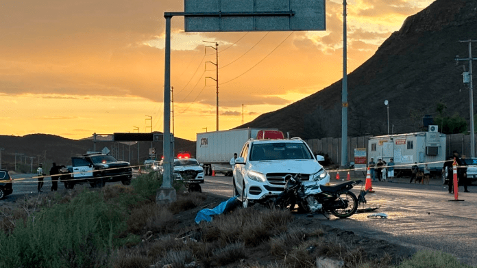 Motociclista pierde la vida tras ser impactado por camioneta en carretera rumbo a Monclova