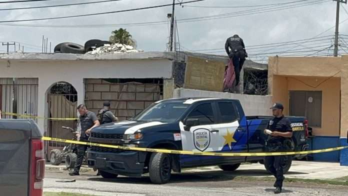 Policías Estatales catearon el domicilio
