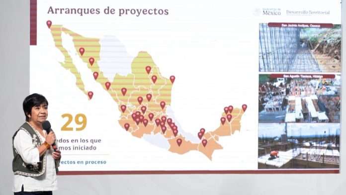 Programa Vivienda para el Bienestar avanza con 186 mil proyectos en 29 estados
