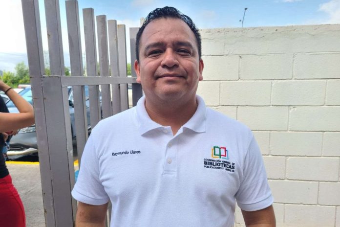Raymundo Llanas, Coordinador de Bibliotecas en la Region Norte
