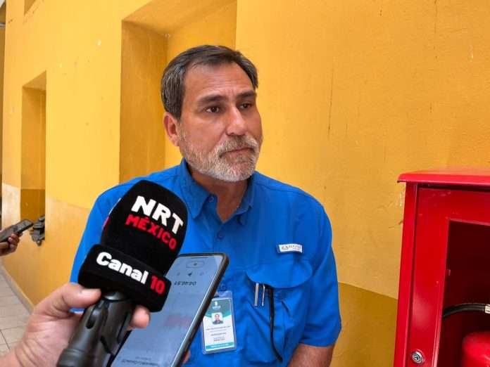Sebastian Jaime Arellano, director de Protección Civil en Sabinas