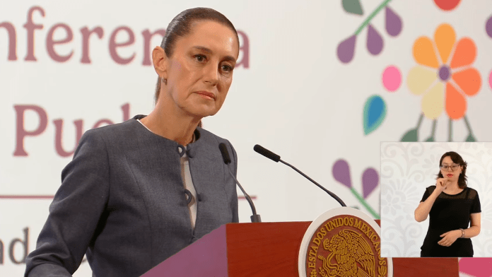Senadores mexicanos se encuentran en EU para dialogar sobre el impuesto a las remesas Informa Claudia Sheinbaum