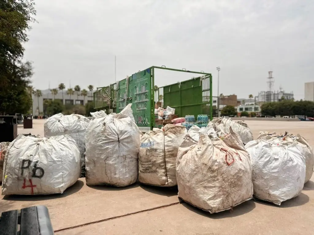 Recolectan más de 360 kilogramos de residuos reciclables; invitan a siguiente actividad