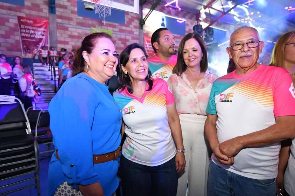 Inaugura DIF Juegos Estatales Deportivos y Culturales de las Personas Adultas Mayores en Monclova
