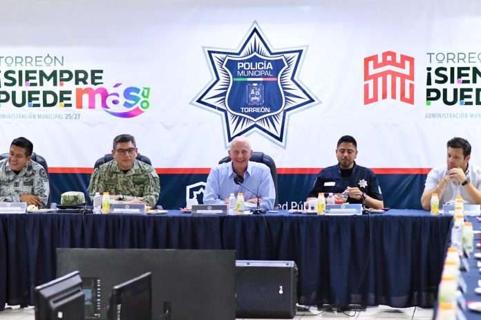 Román Cepeda reafirma su compromiso por la seguridad de Torreón