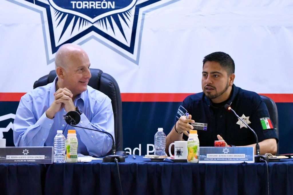 Román Cepeda reafirma su compromiso por la seguridad de Torreón