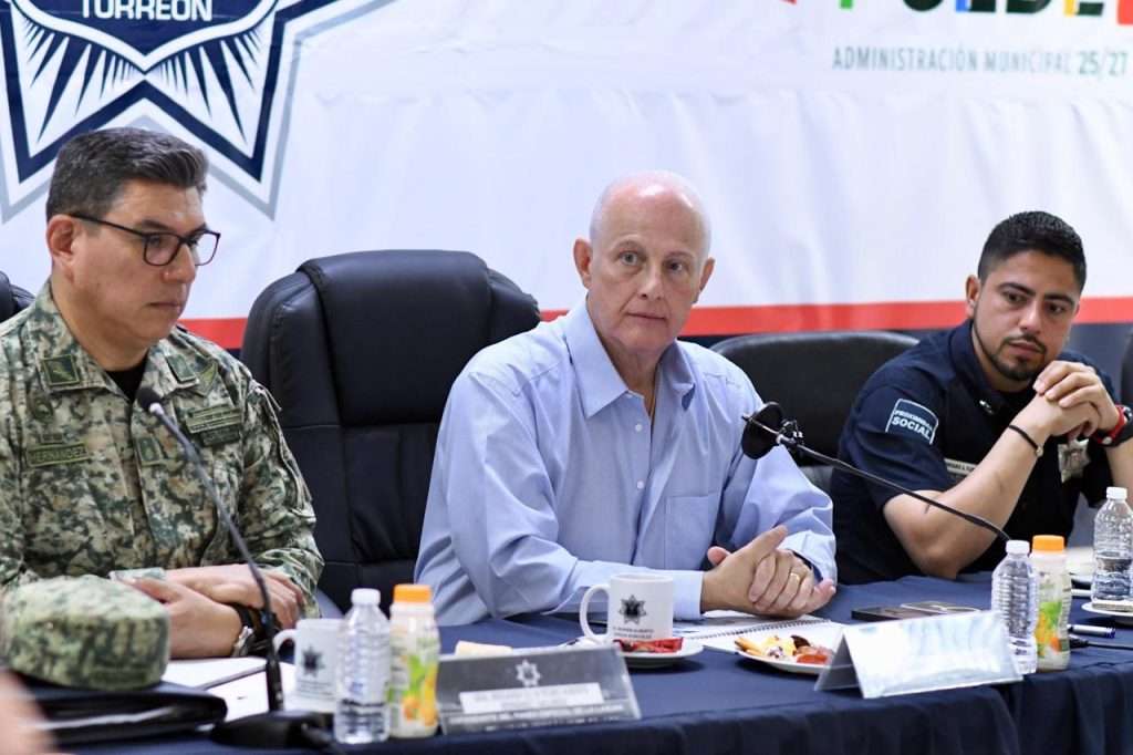 Román Cepeda reafirma su compromiso por la seguridad de Torreón
