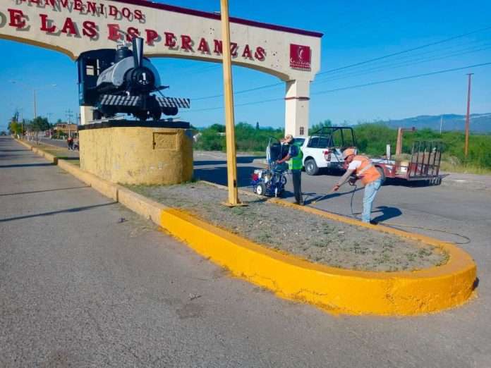Continúan los trabajos de limpieza y rehabilitación en Villa de Las Esperanzas