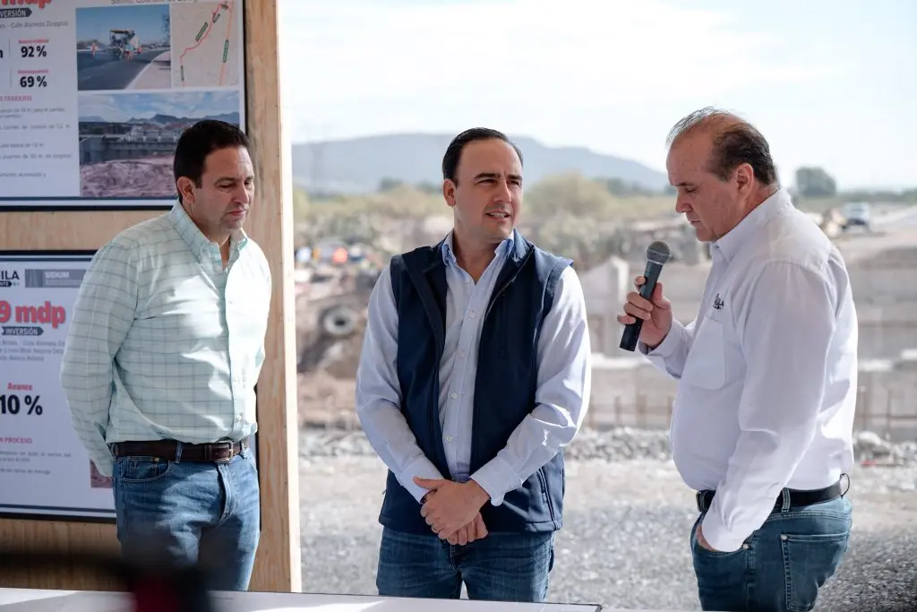 Invirtiendo 2 mil mdp avanzan grandes obras en Coahuila: Manolo Jiménez