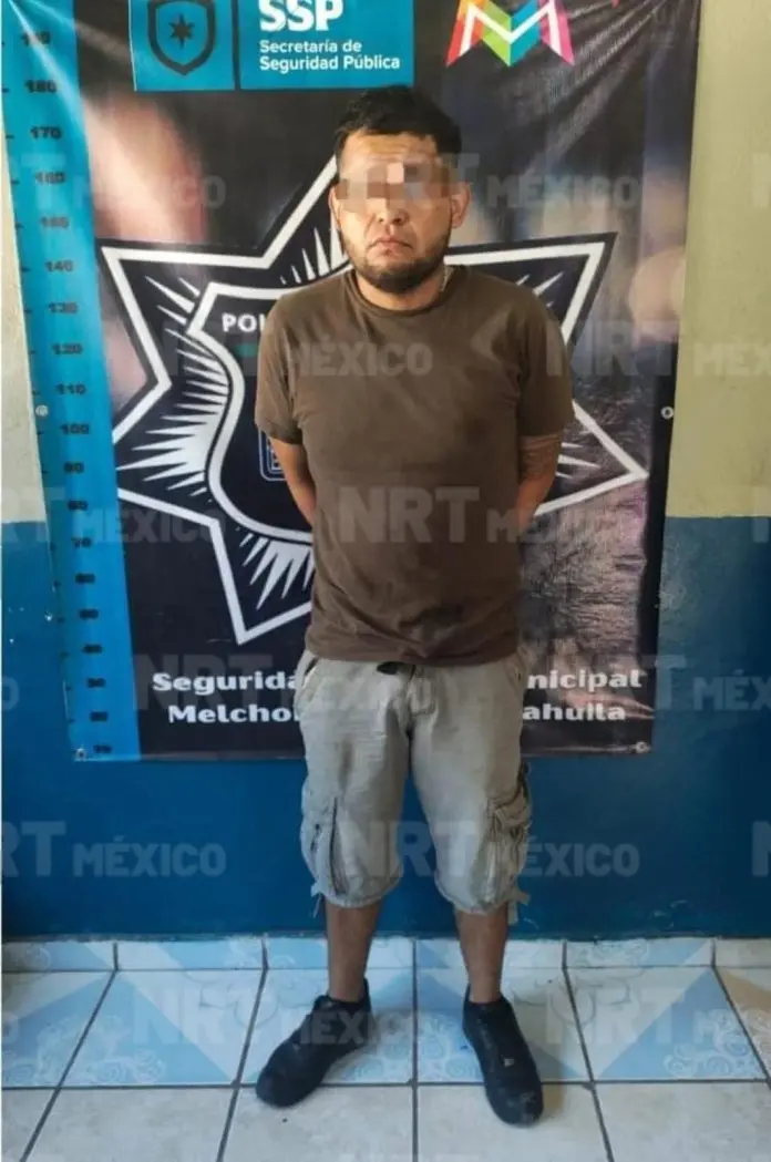 Detienen a José Juan, alias “El Pirrurris”, por robo en Múzquiz