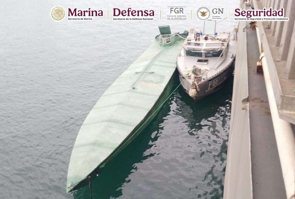 En una operación marítima, se aseguraron más de 3.5 toneladas de cocaína, frente a las costas de Guerrero