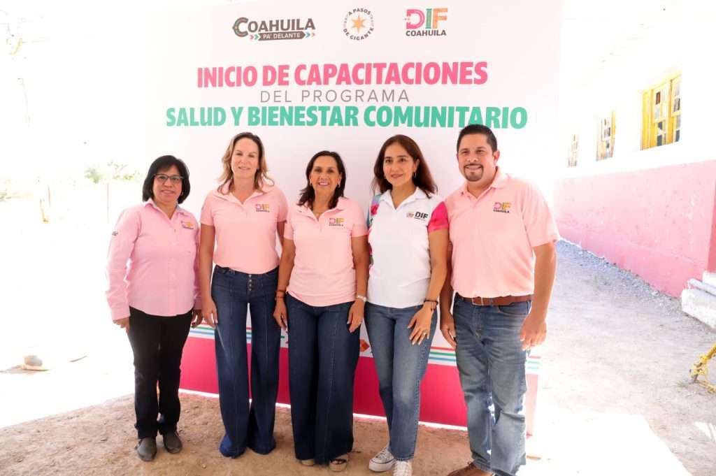 Fortalece DIF Coahuila el desarrollo social con el inicio del programa "Salud y Bienestar Comunitario"