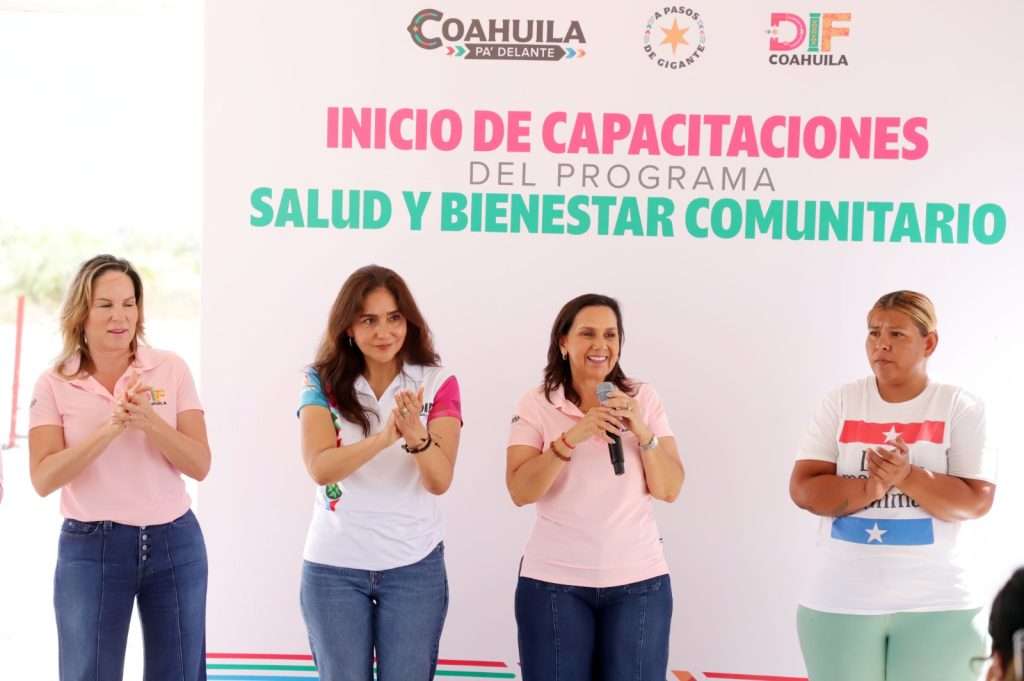 Fortalece DIF Coahuila el desarrollo social con el inicio del programa "Salud y Bienestar Comunitario"